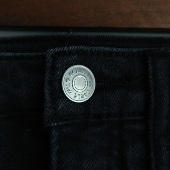 Wild Fable Size 00 High-Rise Black Short Shorts - Picture 4 of 7